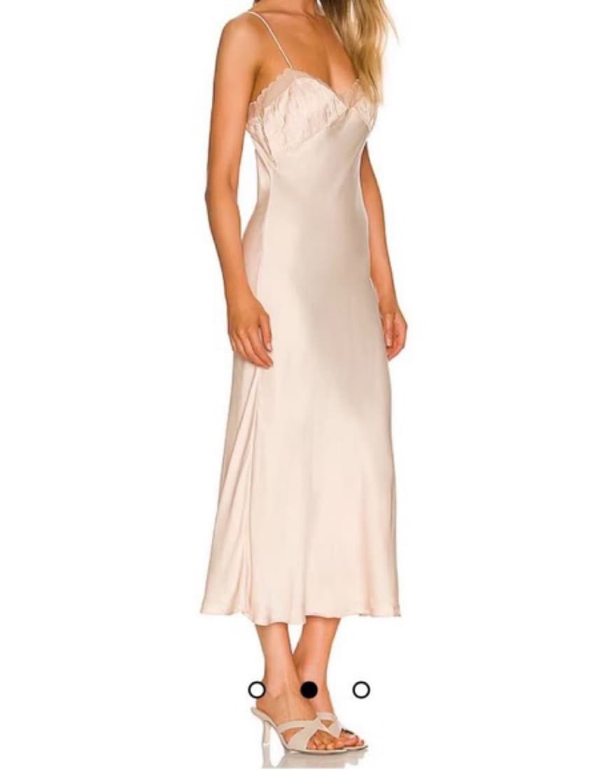 Song Of Style Wilma Silk Midi Dress - Image 1