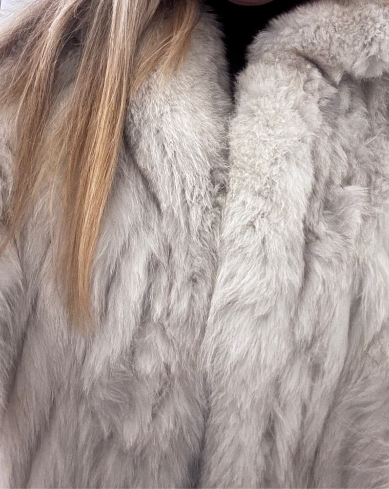 Vintage Real Fur Fox Coat  - Image 3
