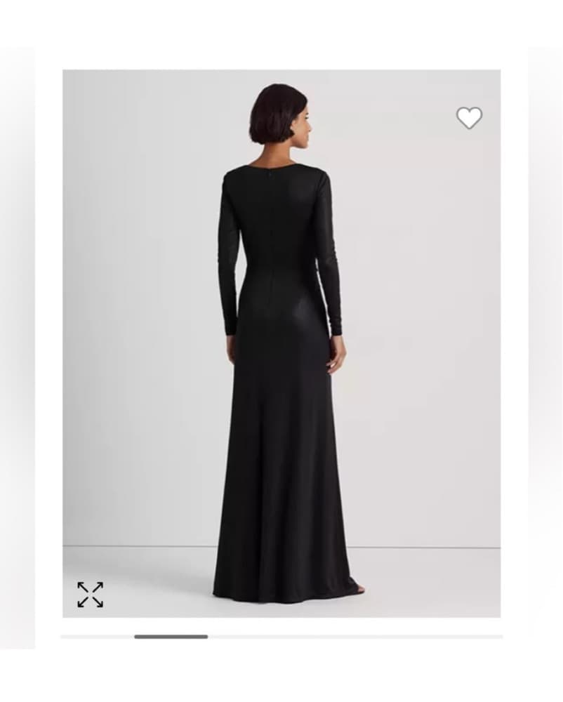 RALPH LAUREN Black Gown - Image 4