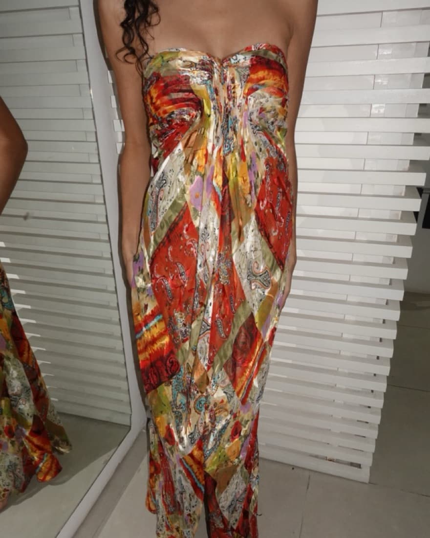 Beautiful Boho NY nightway Maxi Dress - Image 2
