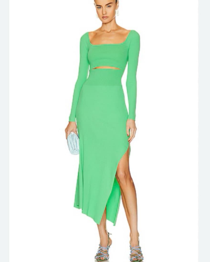ALC Flattering Clara Midi Dress - Image 1