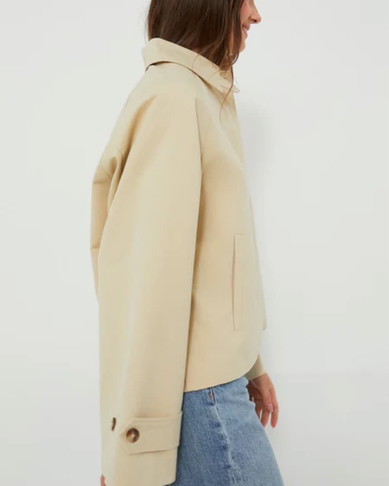 High Neck Trench Coat - Image 2