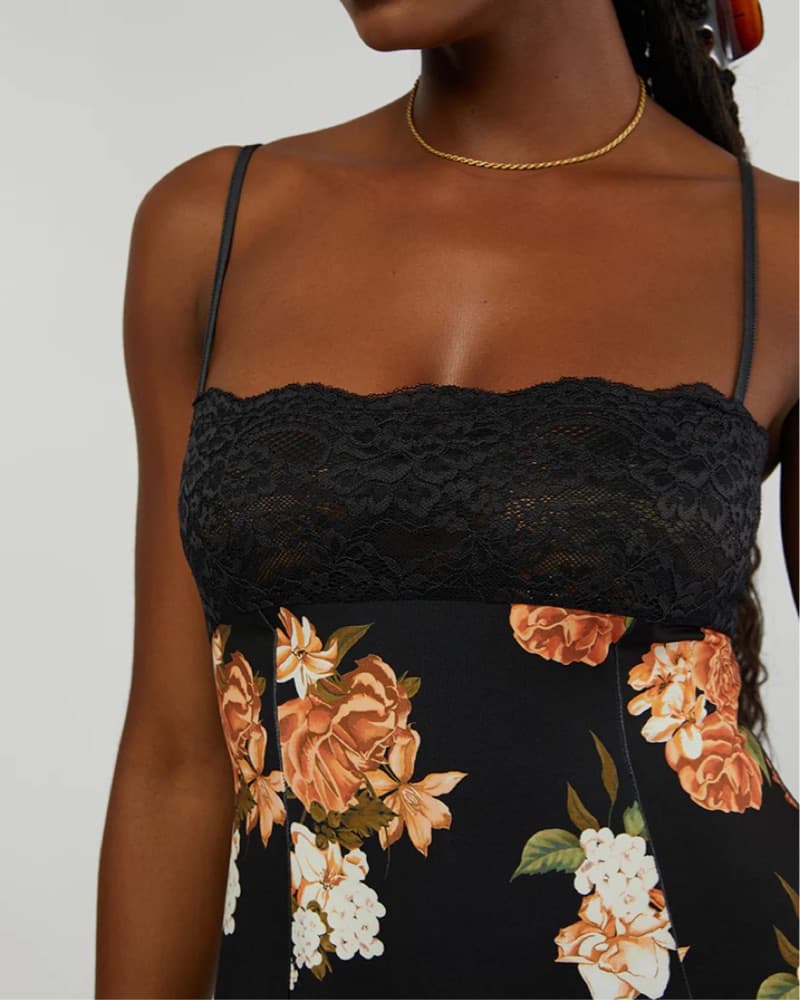 Weworewhat Floral Slip Dress - Image 2