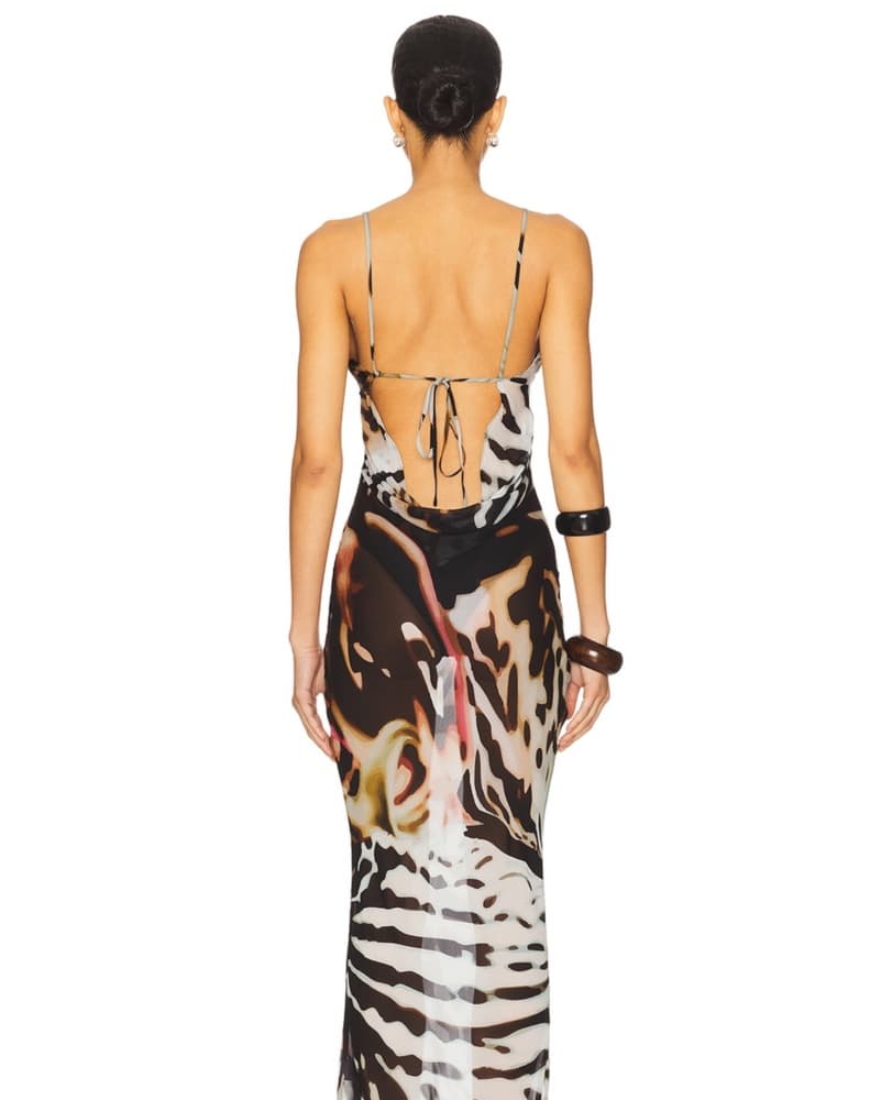 1XBLUE Orchid Stripe Maxi Dress - Image 3