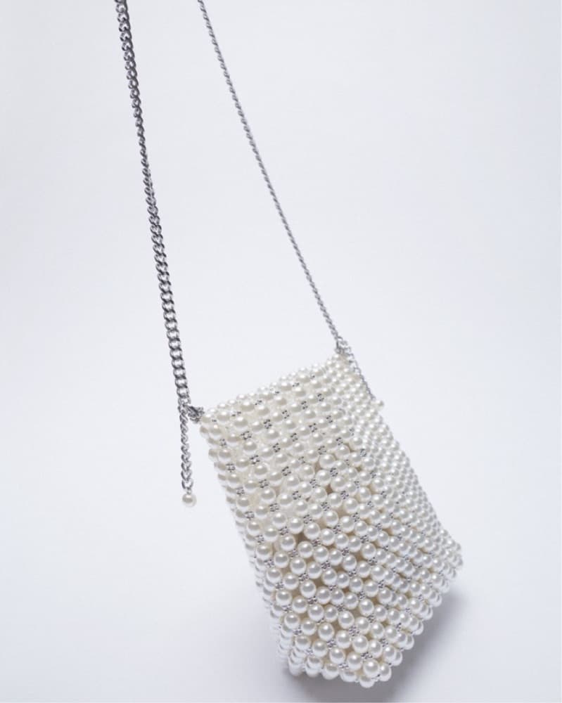Exquisite Pearl Embellished Clutch - Image 3