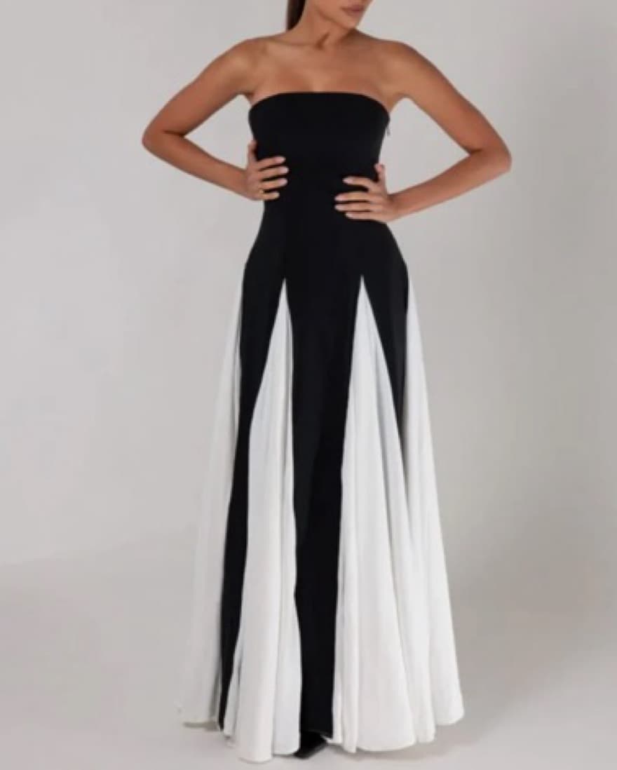 Heiress beverly hills Pleated Maxi Dress - Image 1