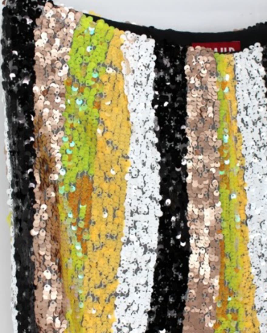STAUD  Sequin Striped Pants - Image 5