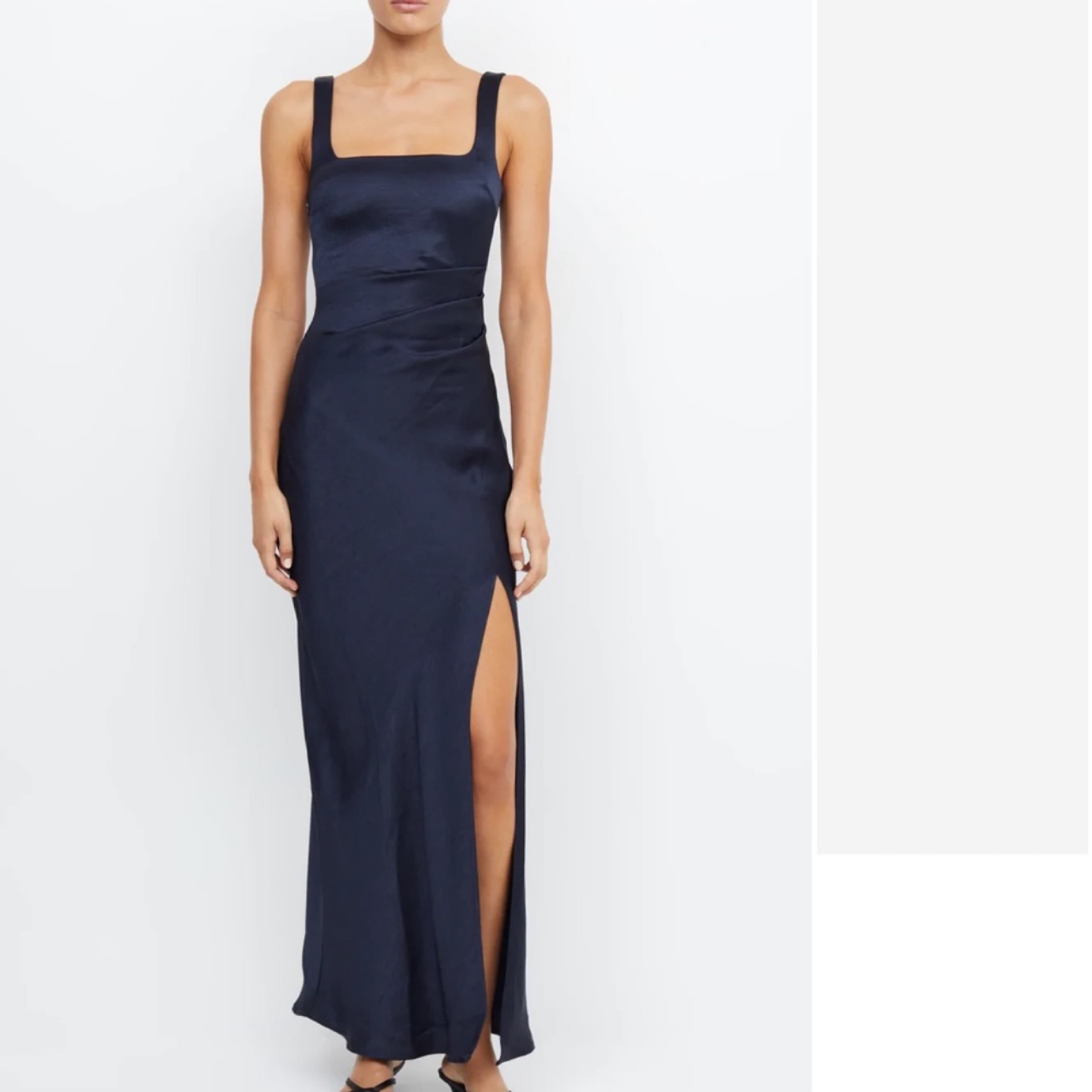 Bec + Bridge Navy Gown - Image 1