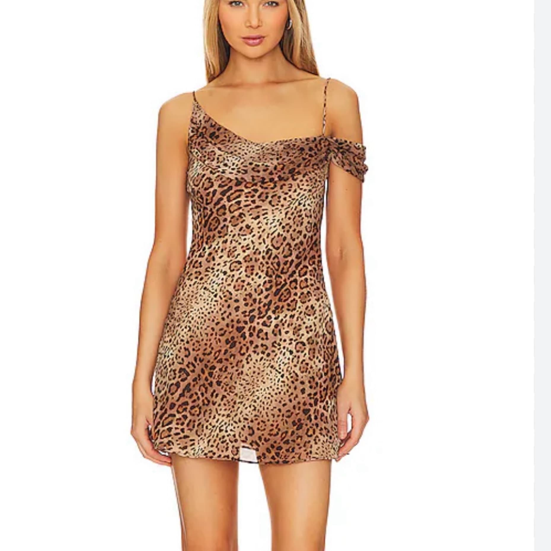 House Of Harlow Cheetah Print Dress  - Image 1