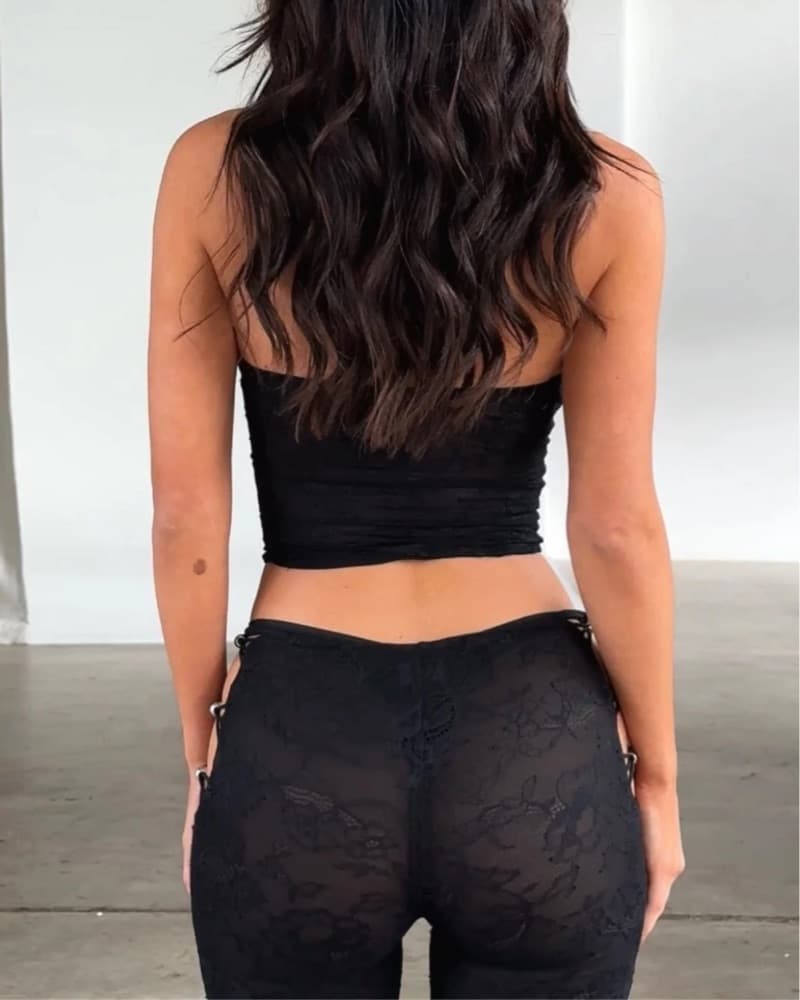 Outcast Carter Top/Pant In Black - Image 2
