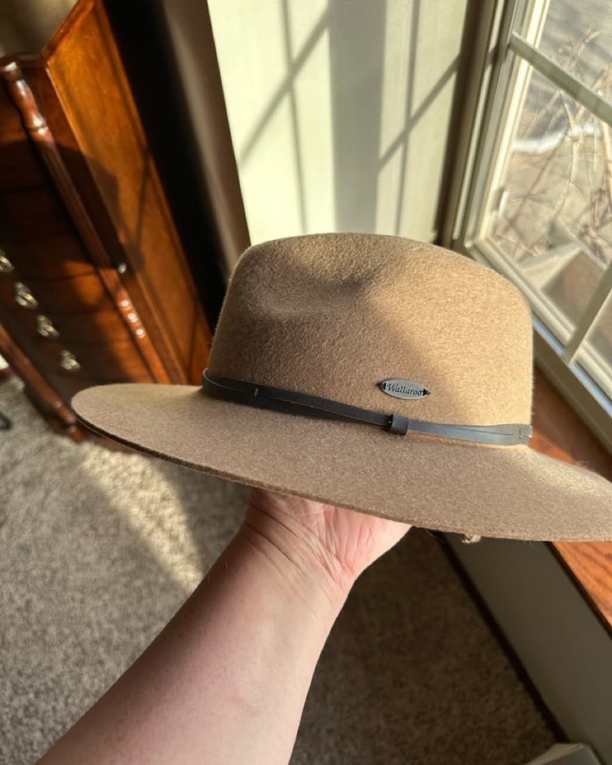Wallaroo “Aspen” felt hat - Image 3