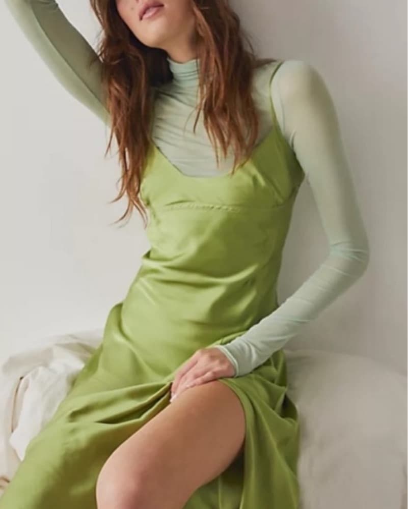 Free People Slip Dress - Image 4
