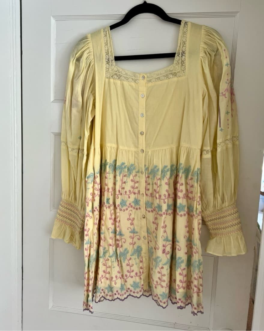 LoveShackFancy Freja Mini Dress  - Image 3