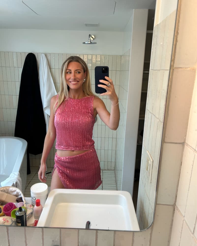 Pink Sequin Selma Set  - Image 3