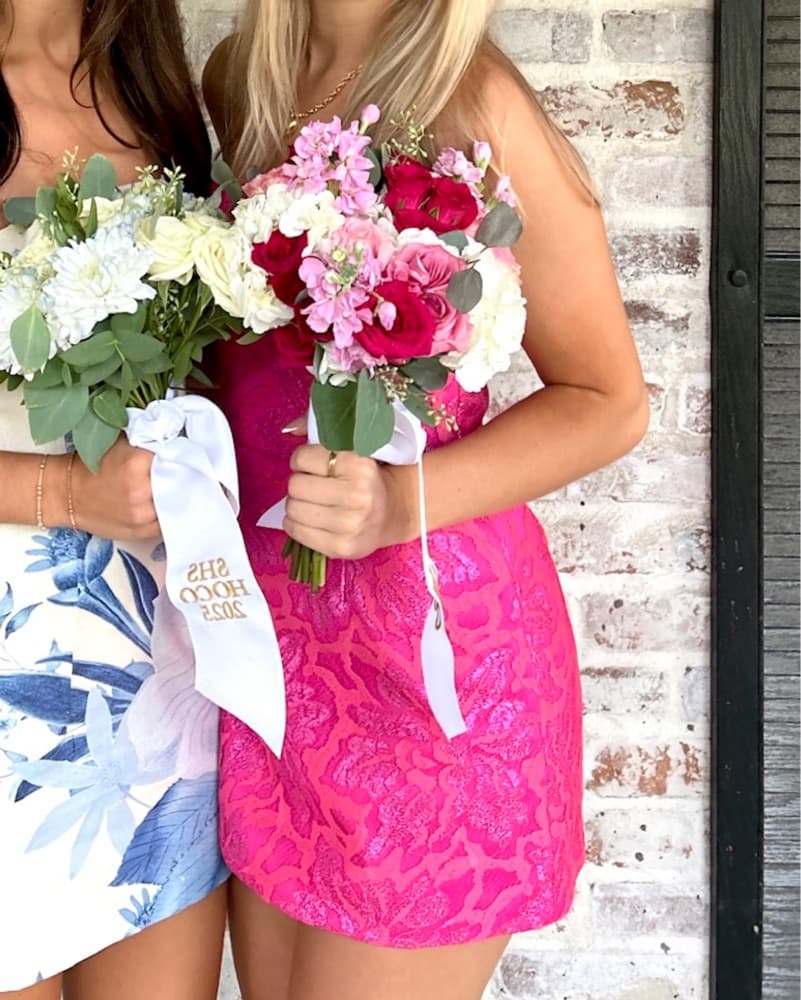 Katie May valerie dress in fuschia - Image 4