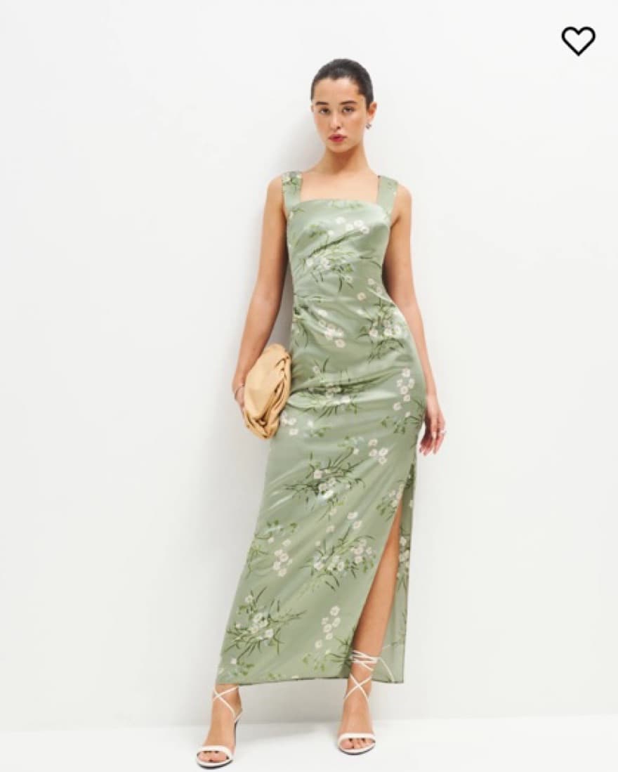 Green Wedding Guest Dress  - Image 2