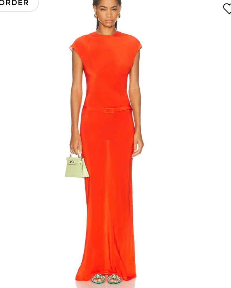 SIR. Fresca Belted Midi Dress - Image 1