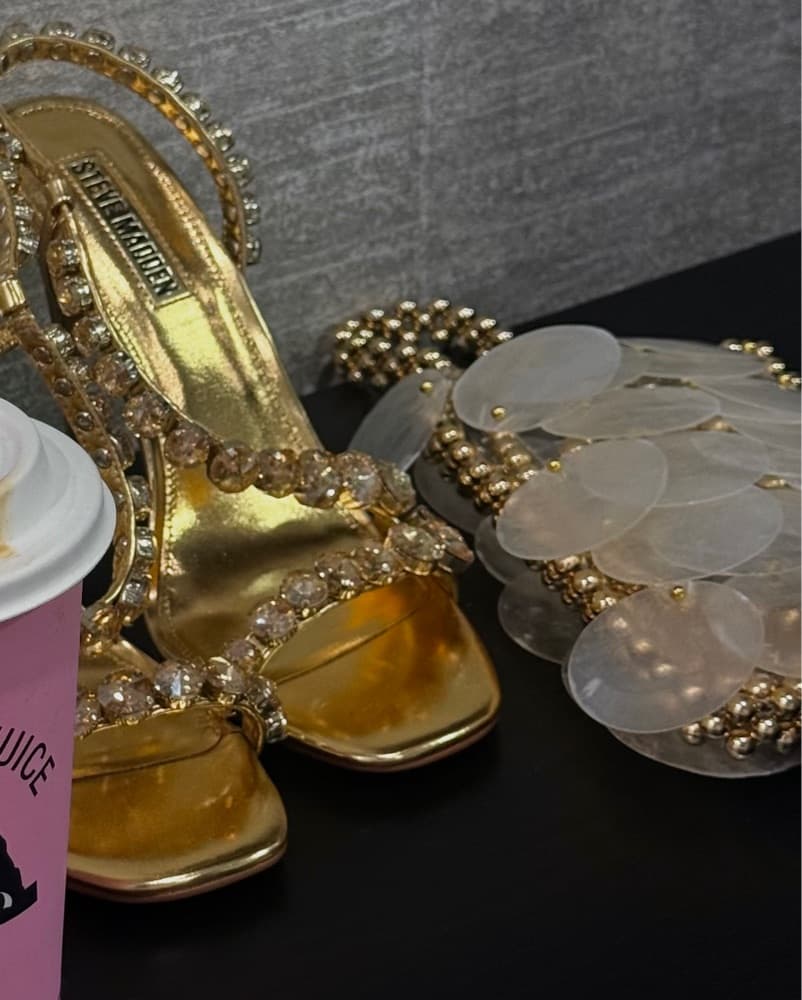 Gold Shell Bag - Image 3