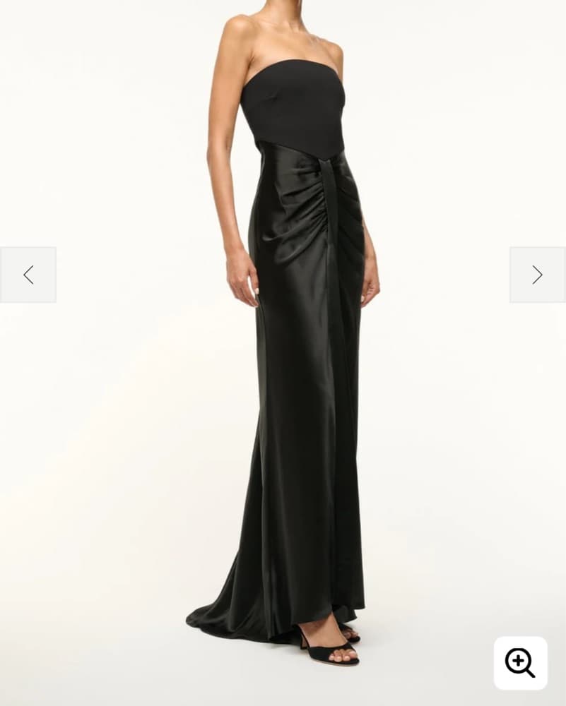 Staud Wayfaring Dress Black - Image 1