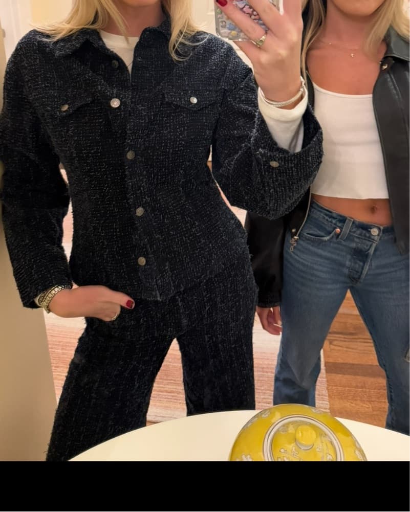 NAKD Tweed Denim Set - Image 4