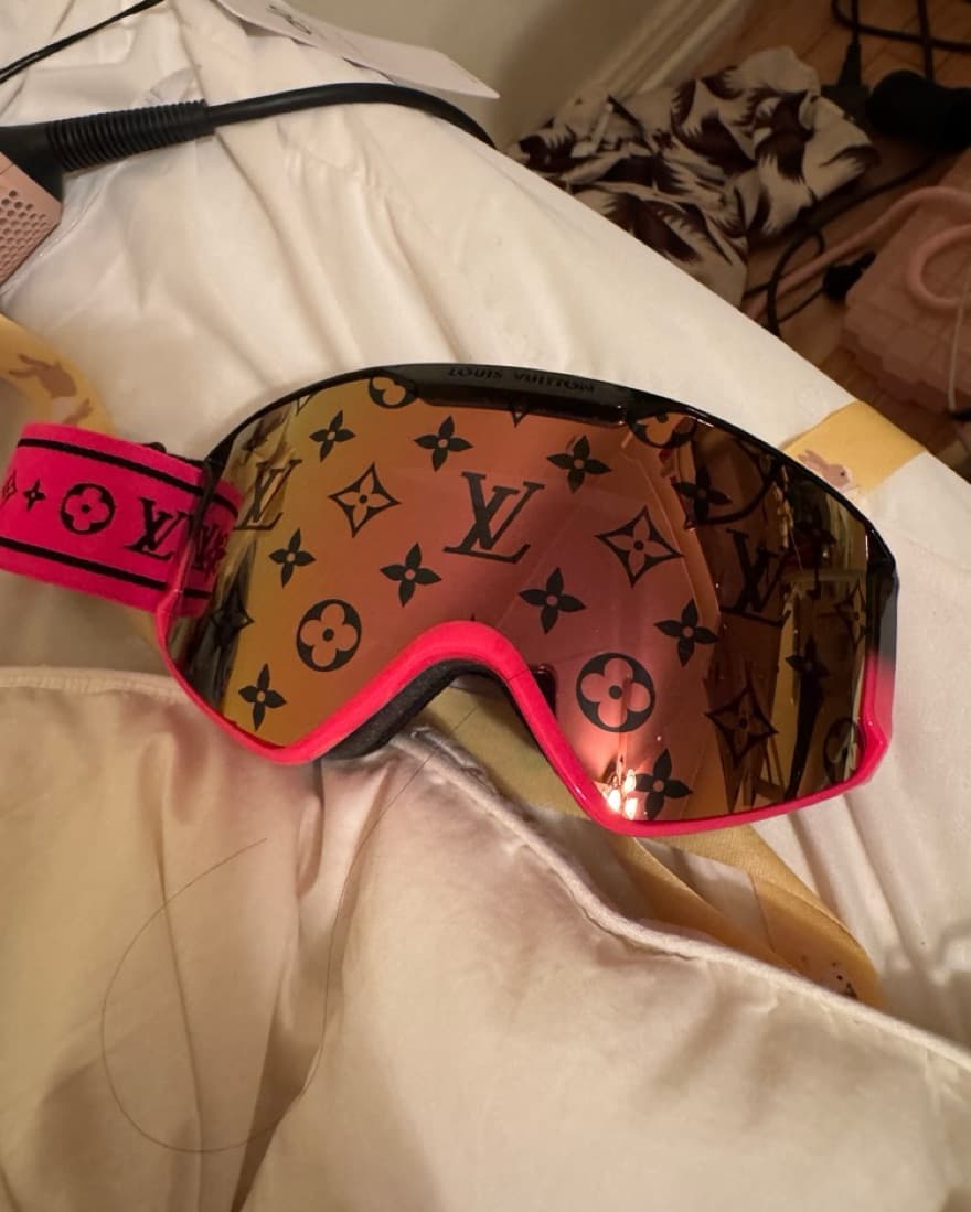 Louis Vuitton Ski Goggles Mask Pink - Image 5