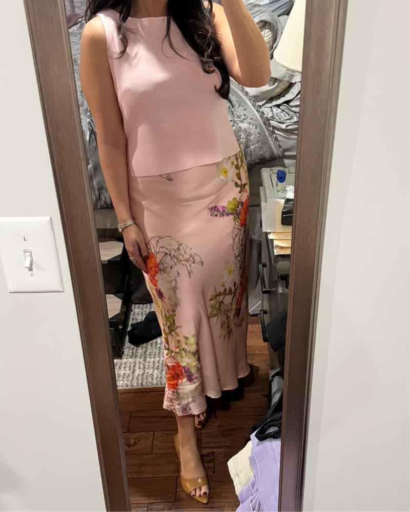 TED BAKER LONDON - Pink Floral Dress Set - Image 4