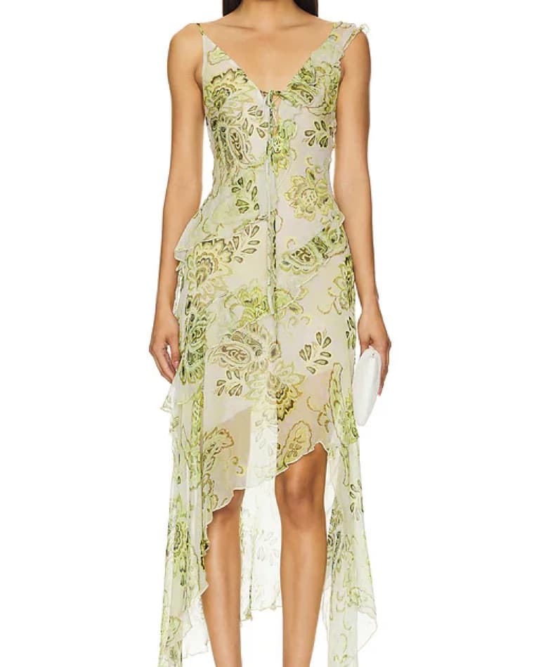 Bec + Bridge Lylou Frill Dress - Image 1
