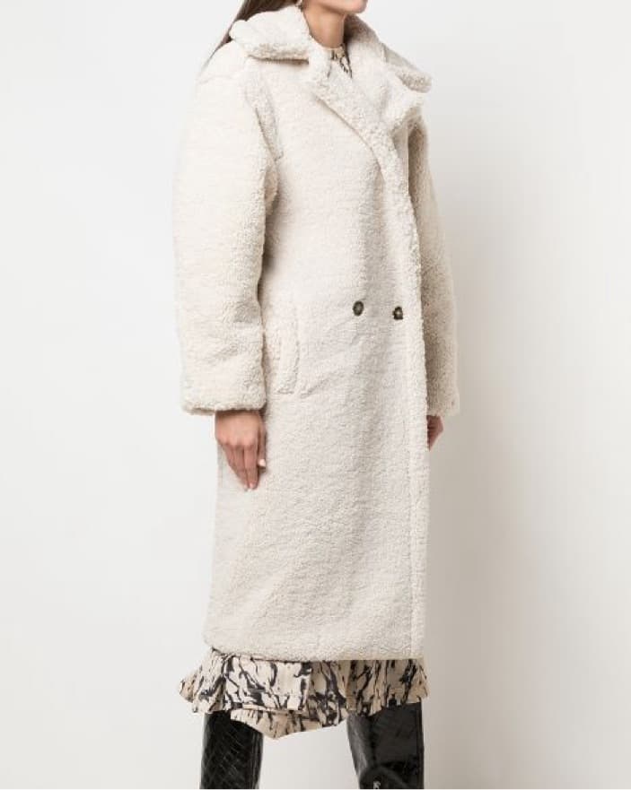 Apparis Daryna Collared Faux Coat  - Image 2