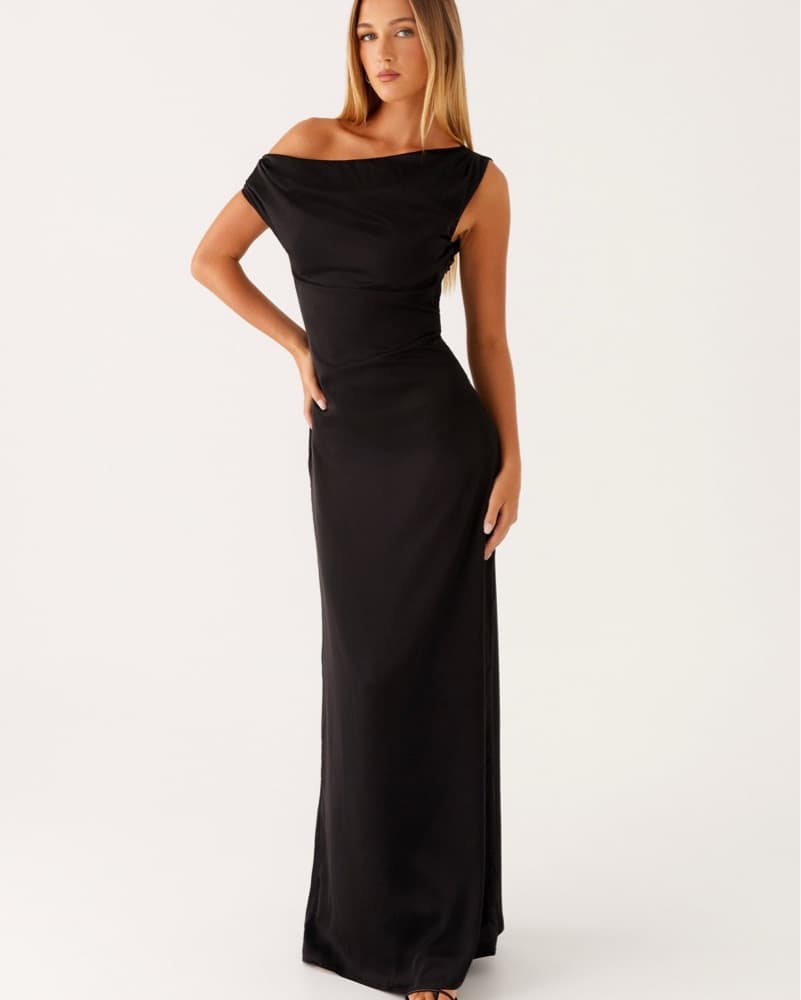 Formal Black Gown - Image 1