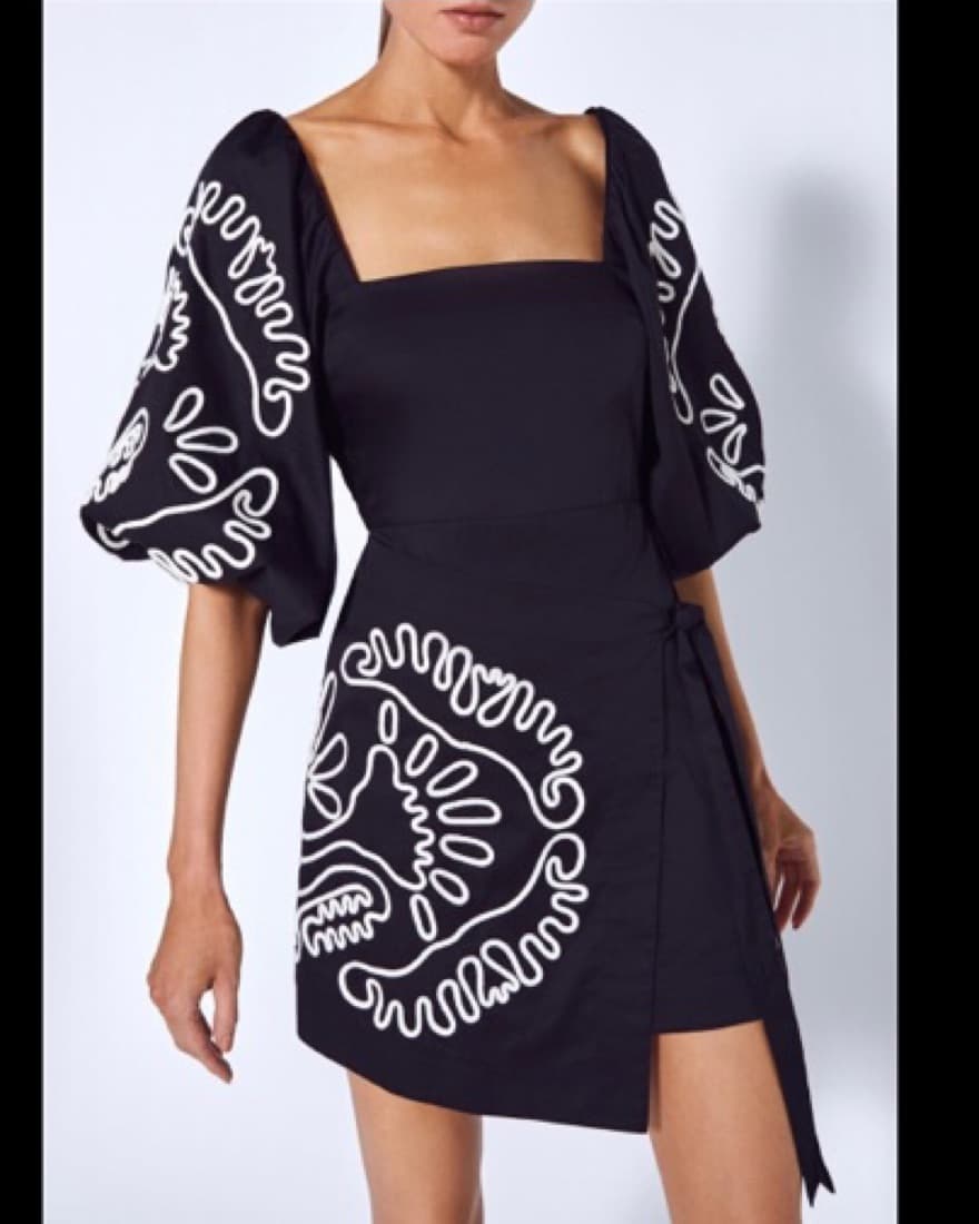 Alexis Vallini Black Dress Size Small - Image 1