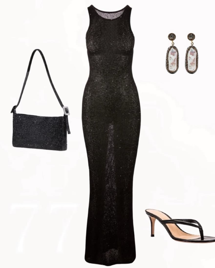 Astaresort Natalia dress in Black - Image 5