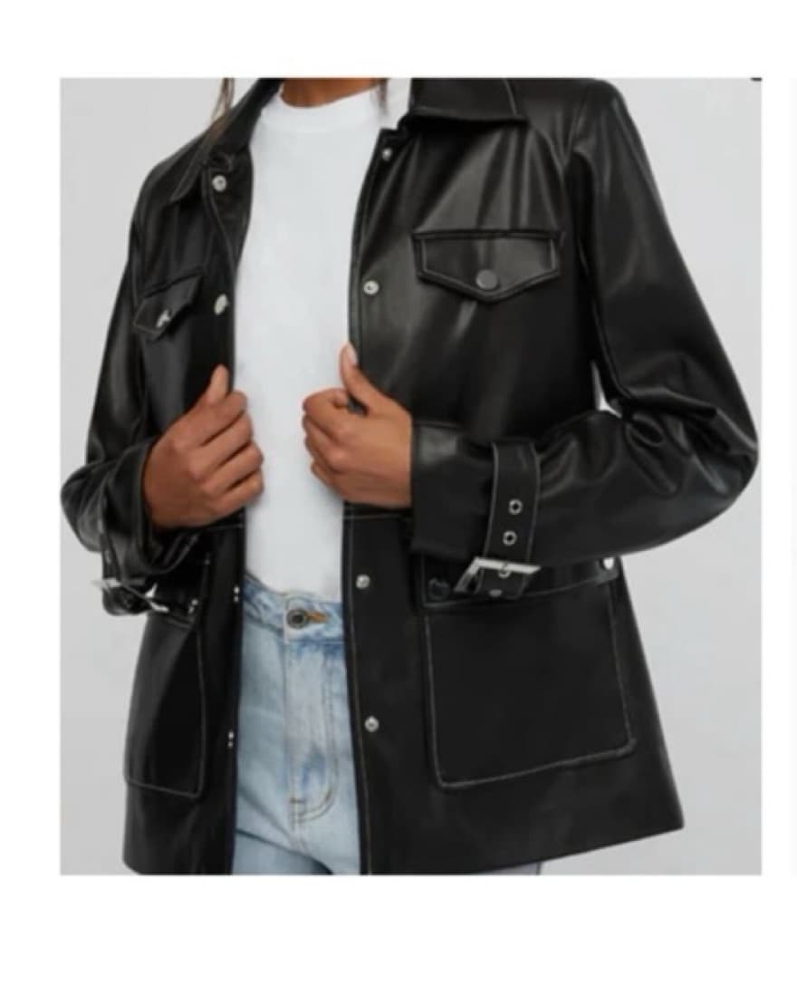 We Wore What VegaWestern Leather Jacket  - Image 1