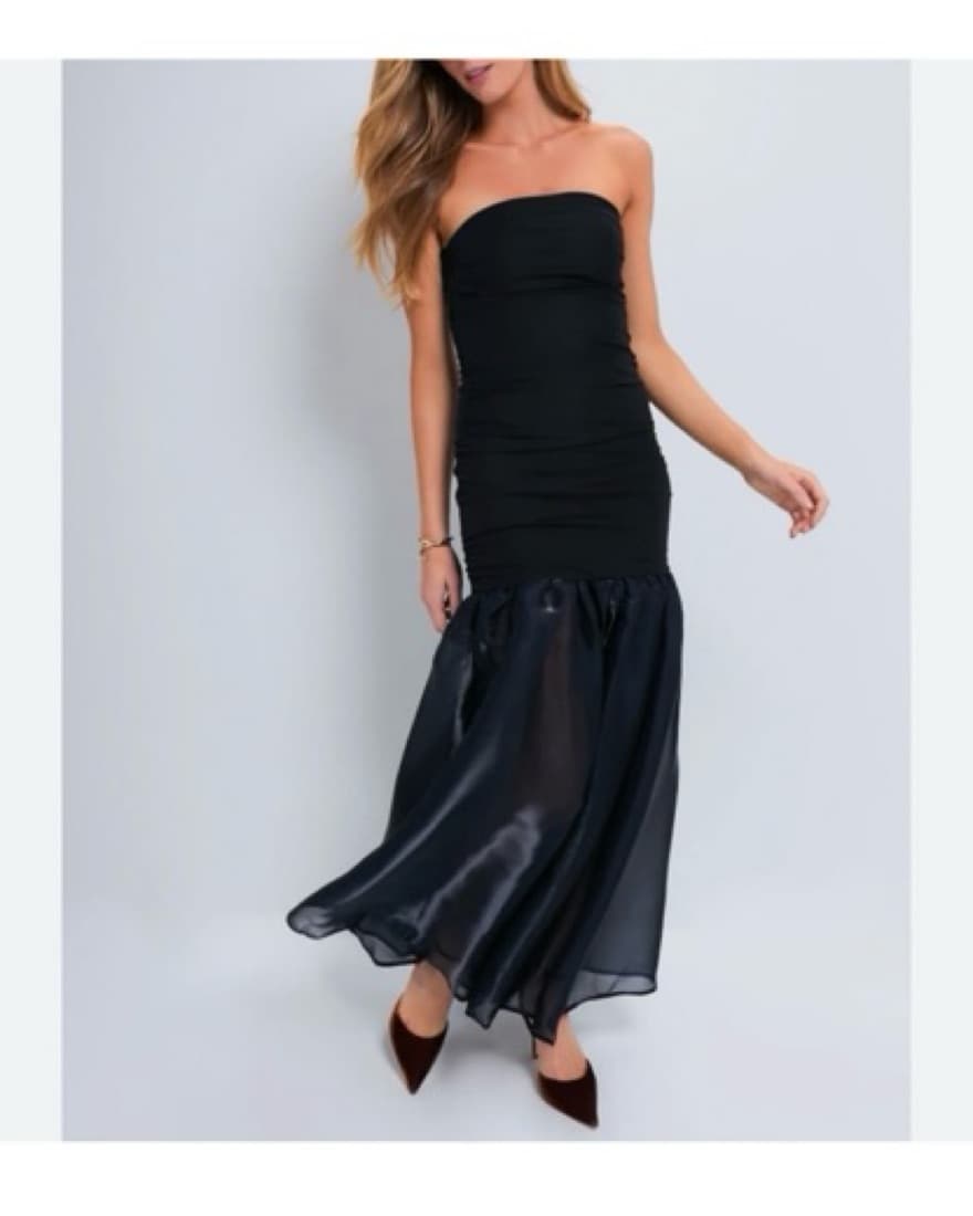 Staud Liya Strapless Dress  - Image 5