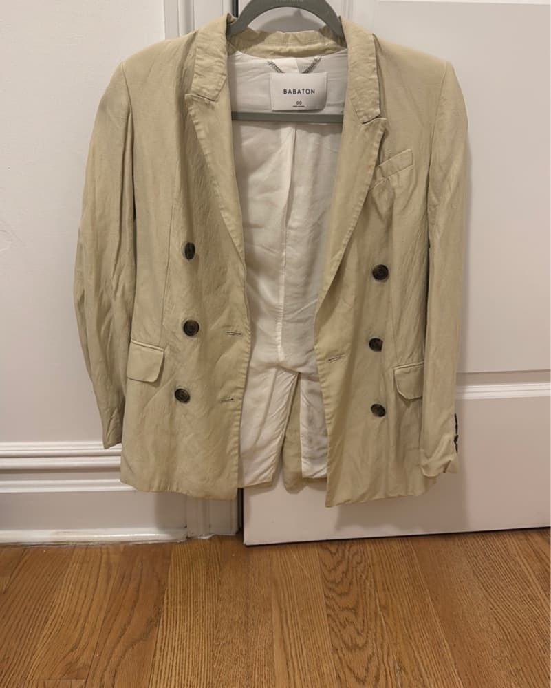 Babaton Linen Blazer  - Image 1