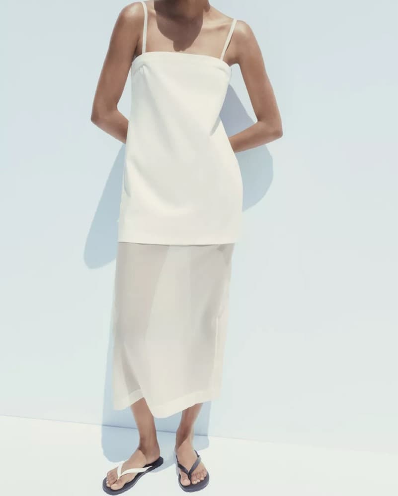 BRIDAL White Organza Dress - Image 1
