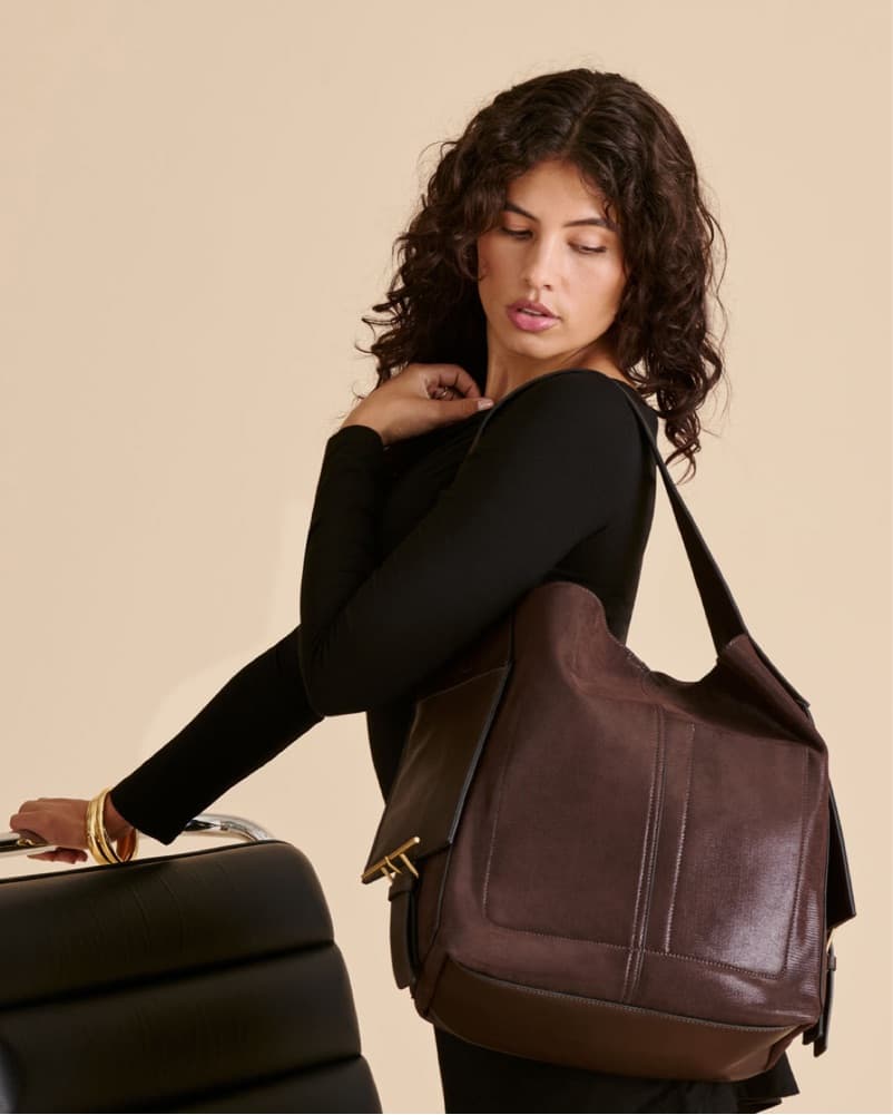Dolce Vita Arden Espresso Tote Bag - Image 2