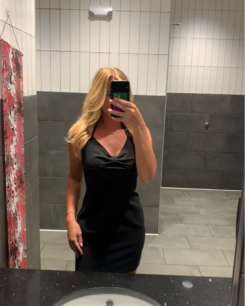 Zara Black Dress - Image 2