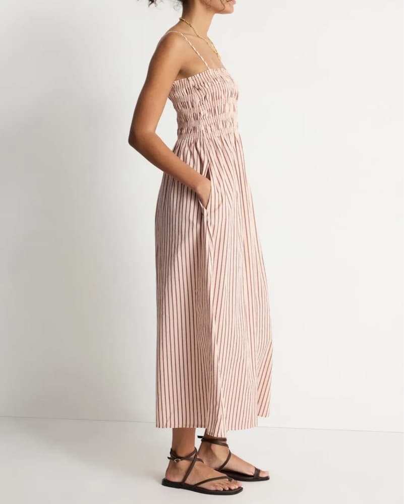 Pistola Bianca Dress In Tiramisu Stripe - Image 3