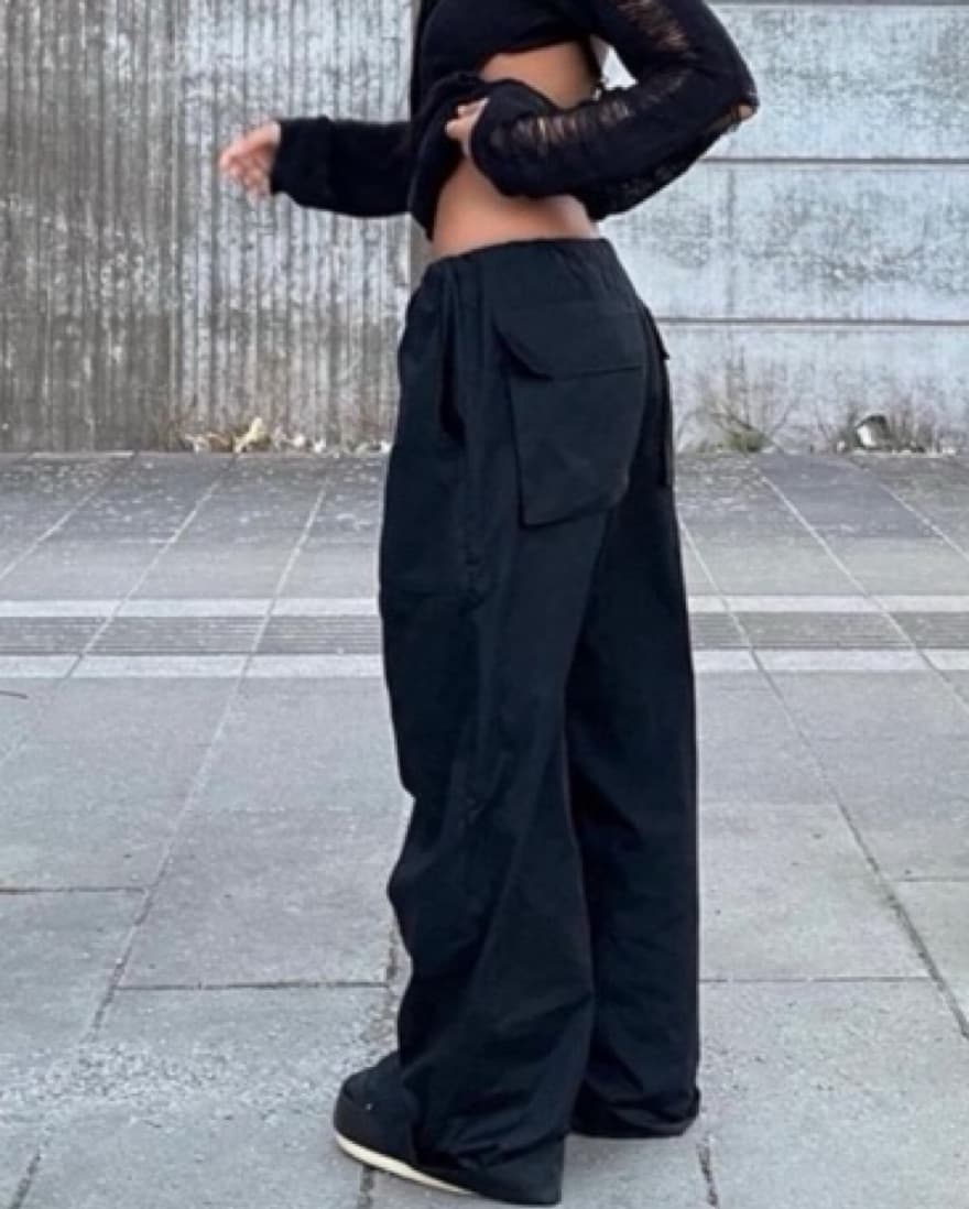 Local european Wide Leg Pocket Pant - Image 1