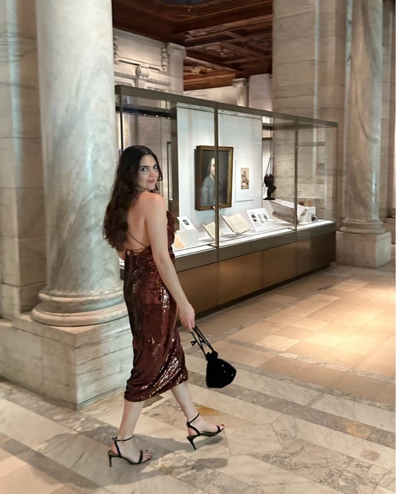 Sequin Midi Dress - Image 4
