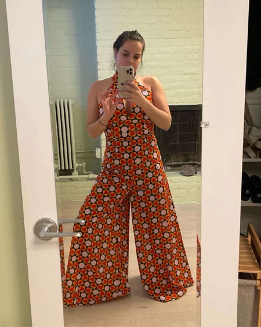 De Loreta 70s linen Jumpsuit  - Image 1