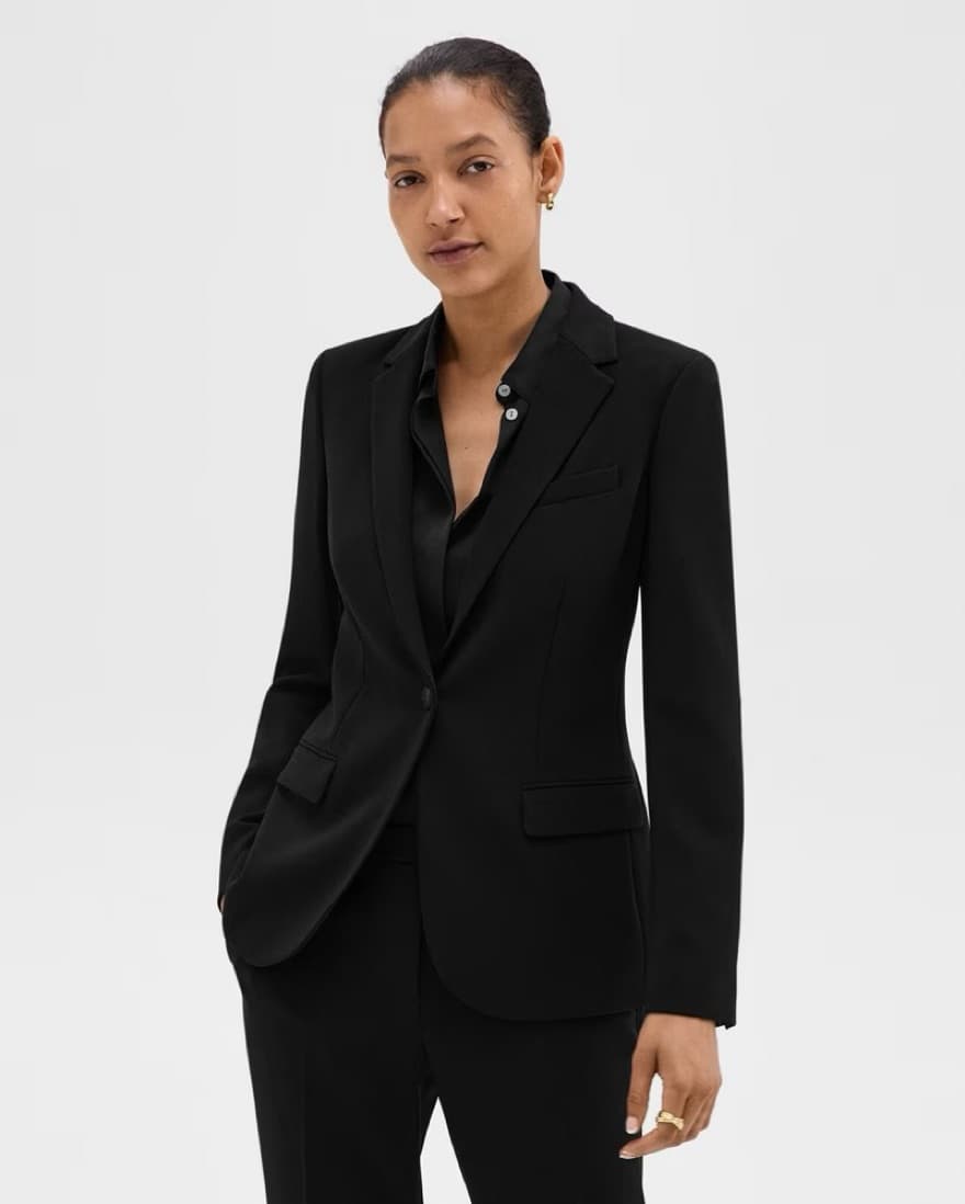 Black Theory Staple Blazer - Image 1