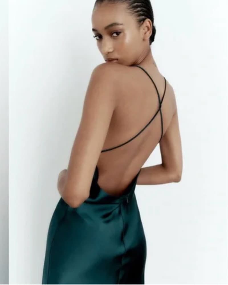 ZARA Satin Camisole Slip Long Dress‎ - Image 2