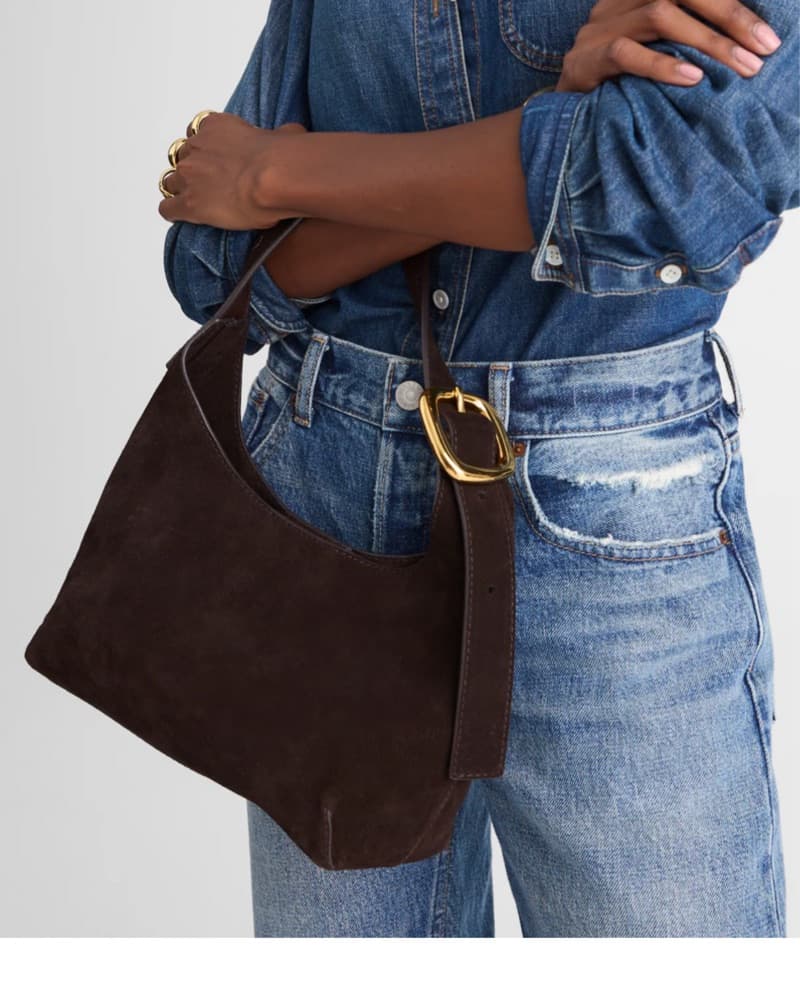Madewell Sculptural-Buckle Shoulder Bag - Image 1