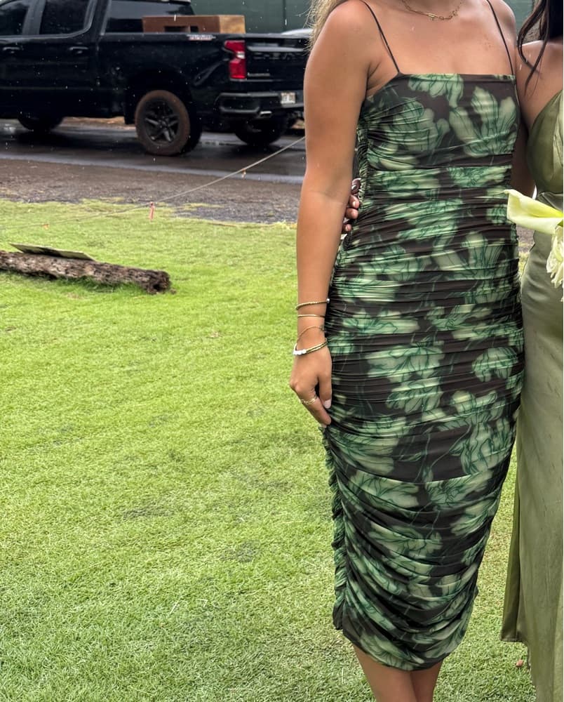 Ruched Dress - Image 1