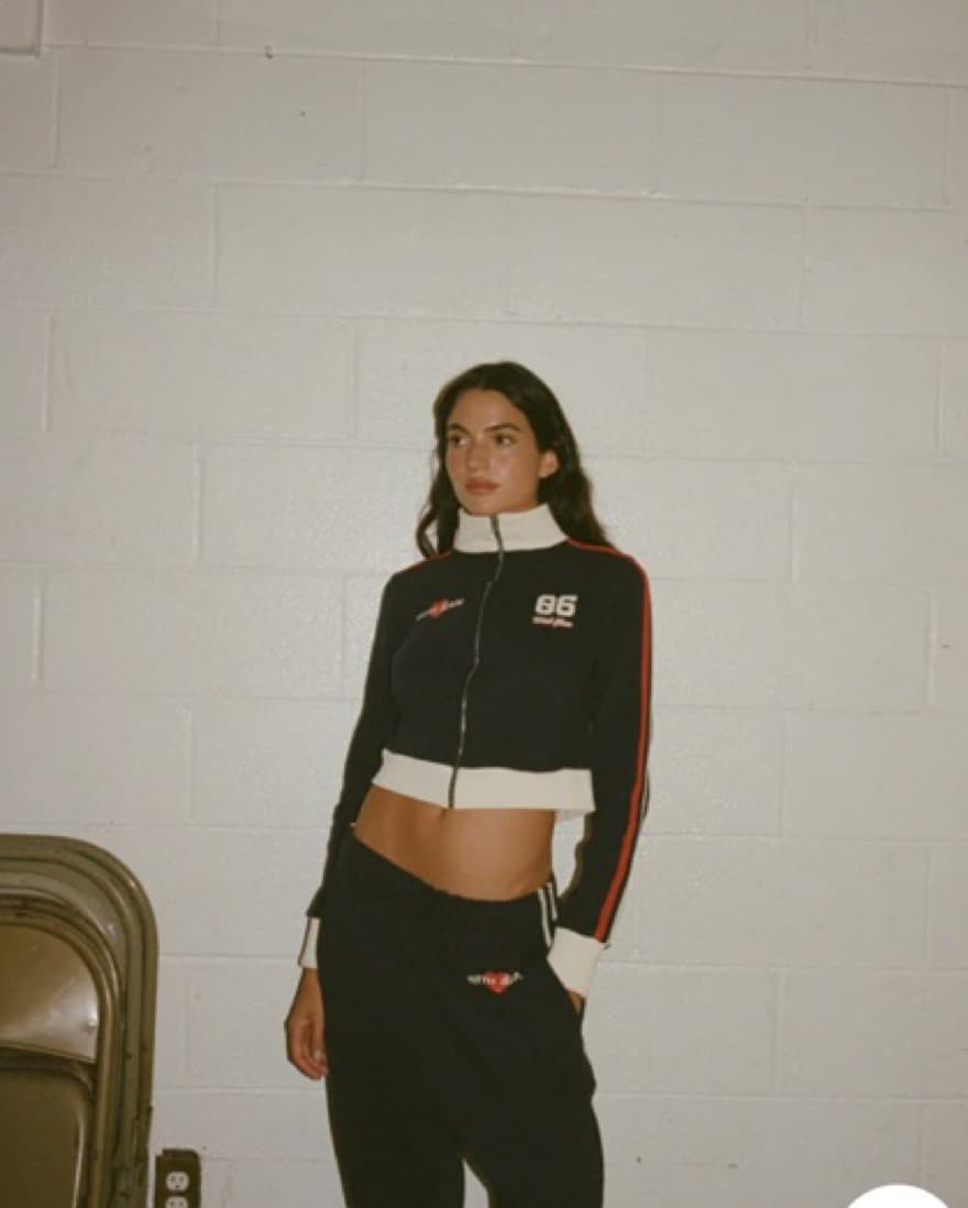 With Jean MVP Zip Up Navy  - Image 3