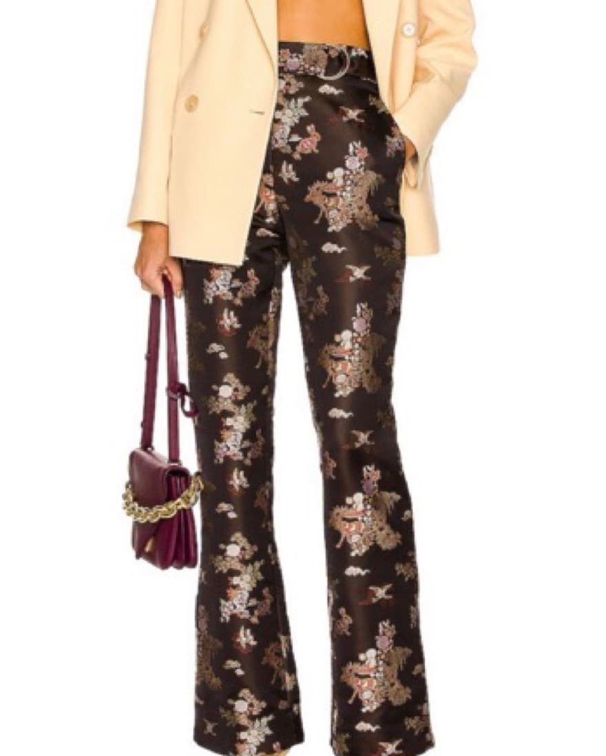Acne Studios Printed Flare Pants  - Image 1