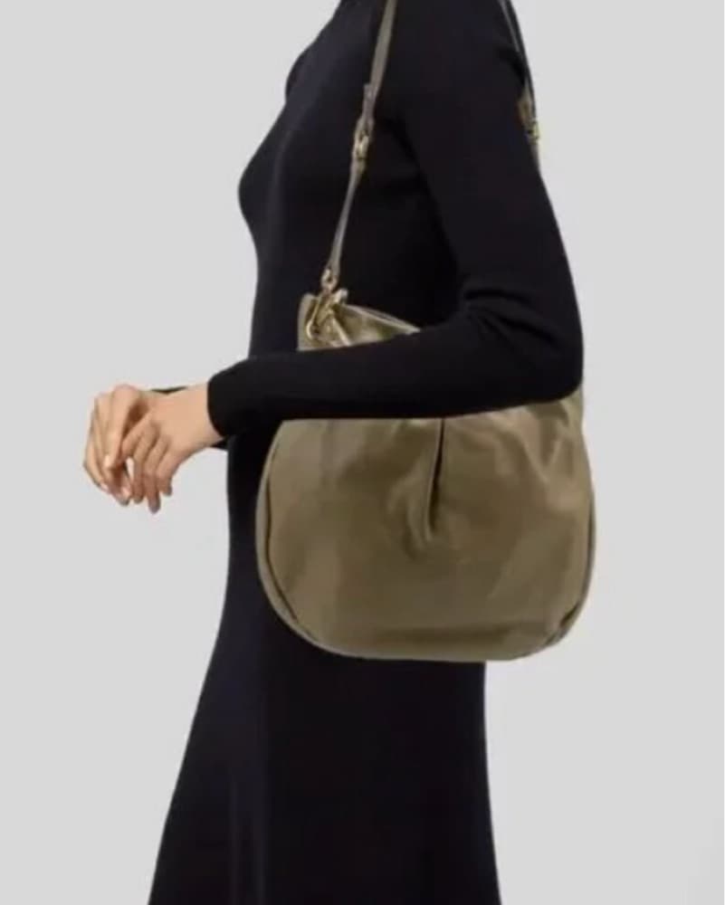MARC JACOBS Grey Leather Hobo Bag - Image 2