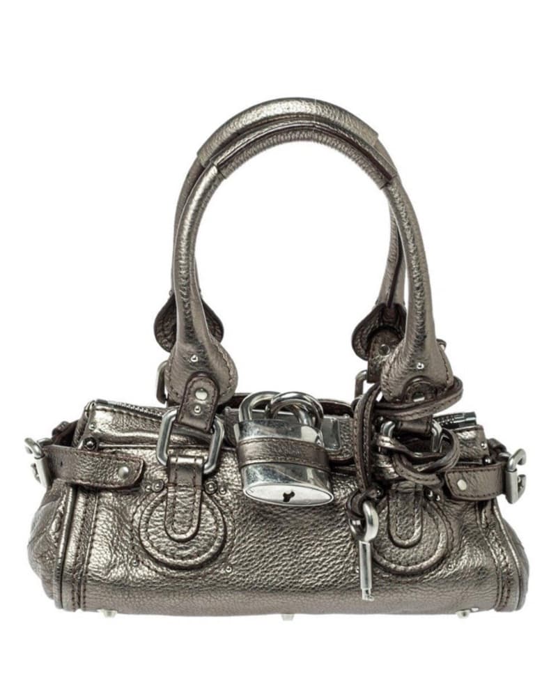 Gunmetal / Metallic blue mini Chloe - Image 3