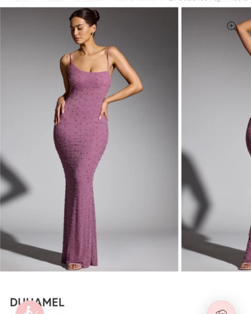 Oh Polly Embellished Long Dress - Image 2